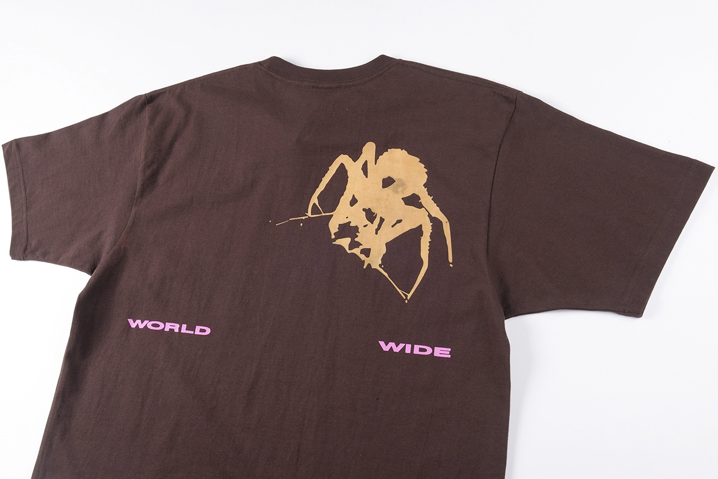 Sp5Der World Wide Shadow Graphic T Shirt