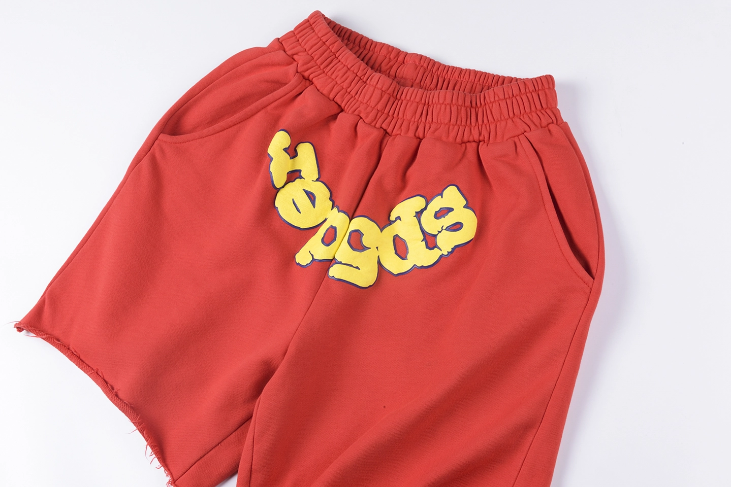 Sp5Der Worldwide 555555 Foam Printed Shorts