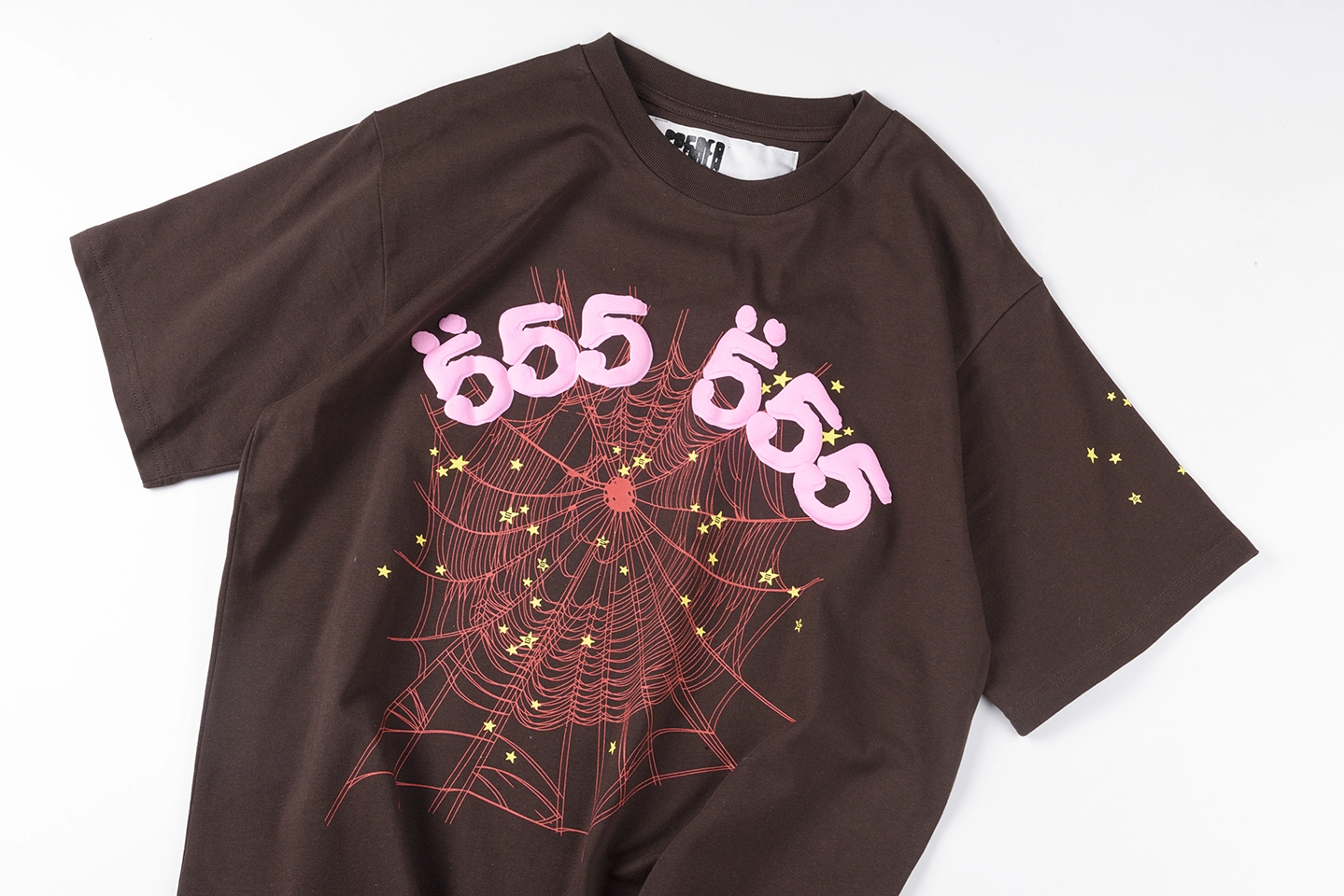 Sp5Der Worldwide 555555 Web Print T Shirt