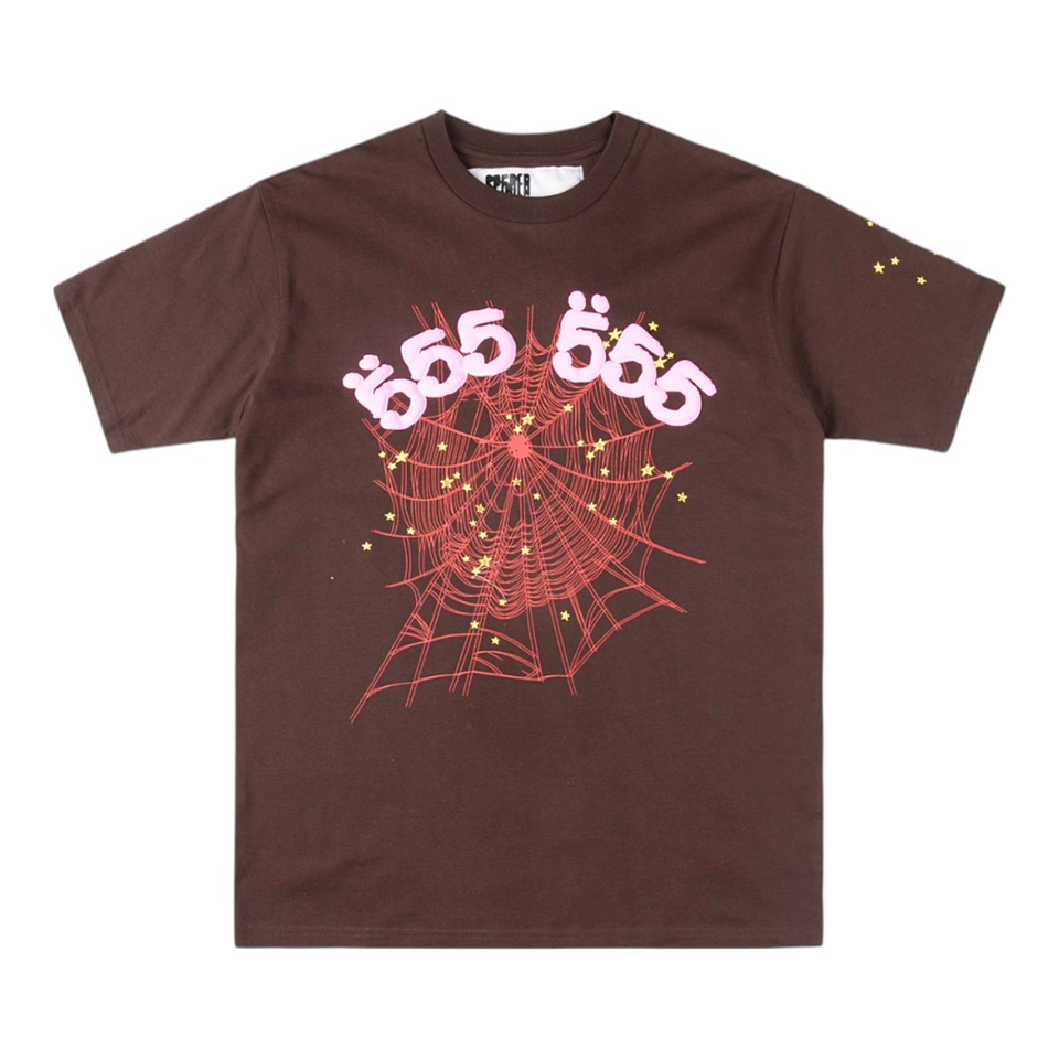 Sp5Der Worldwide 555555 Web Print T Shirt