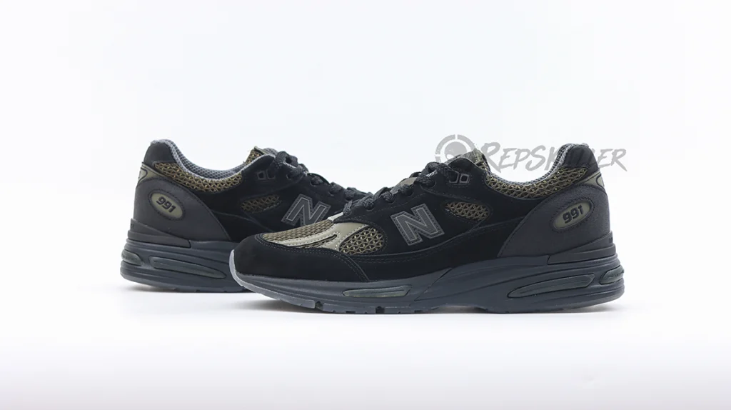 Stone Island X 991V2 Made In England Black Replica – Image 3 Stone Island x 991v2 Made in England 'Black'Replica