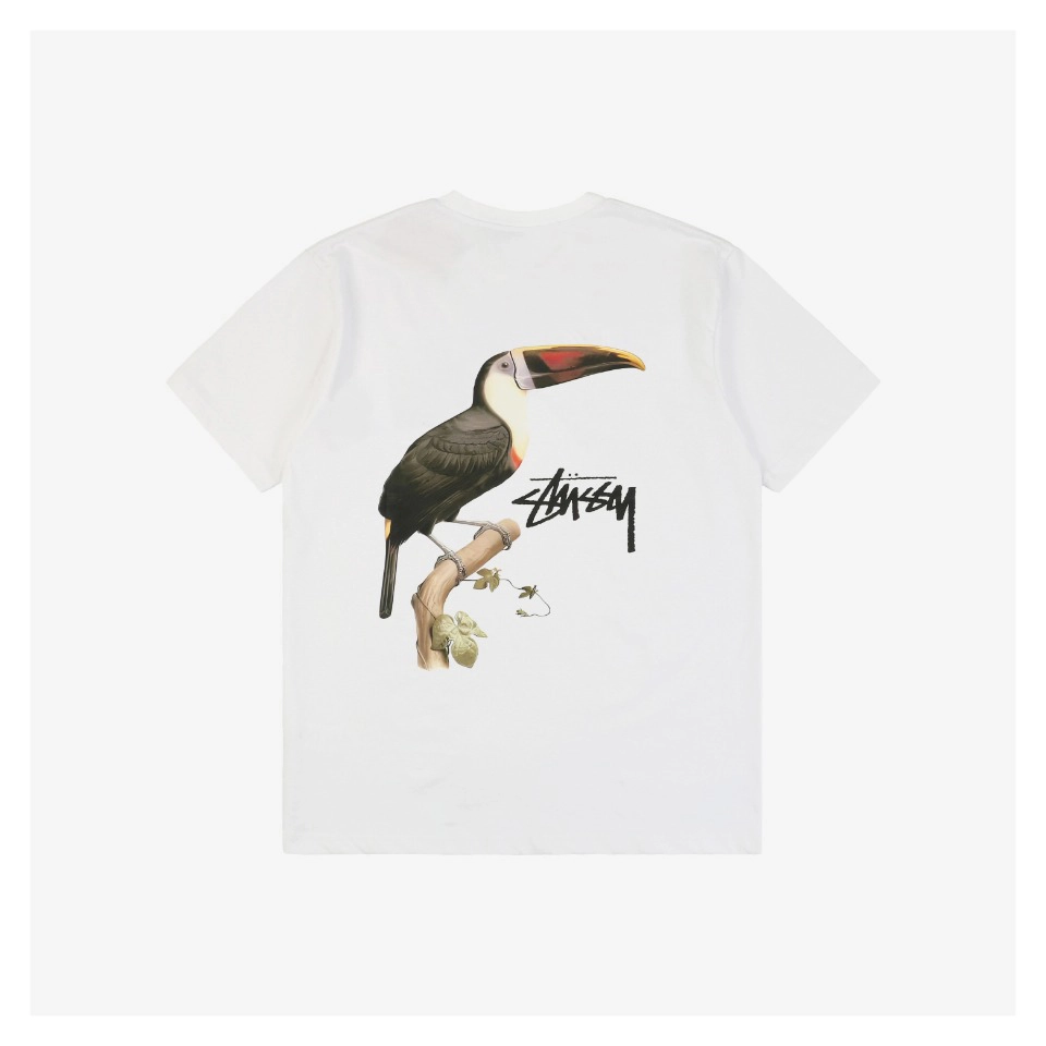 Stussy-Toucan-Graphic-Print-T-shirt5.jpeg.webp Stussy Toucan Graphic Print T Shirt