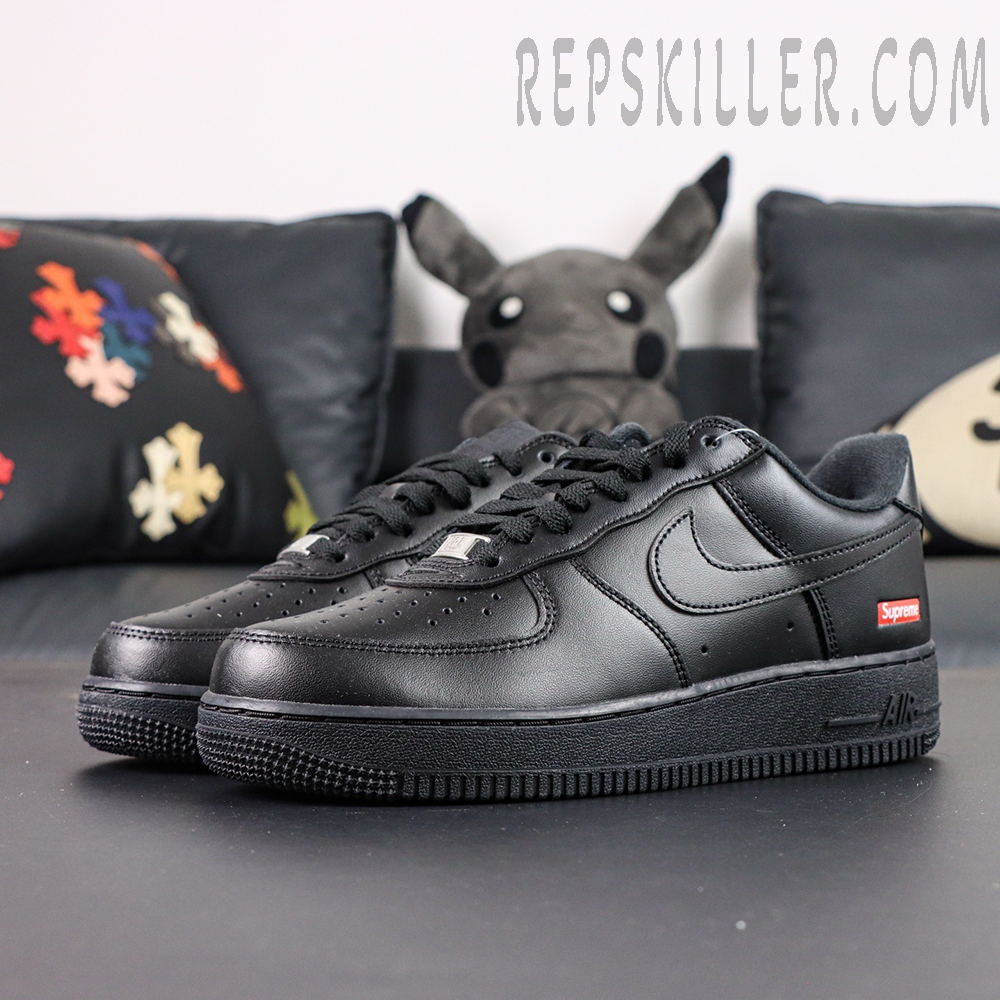 Sup X Air Force 1 Low Box Logo Black
