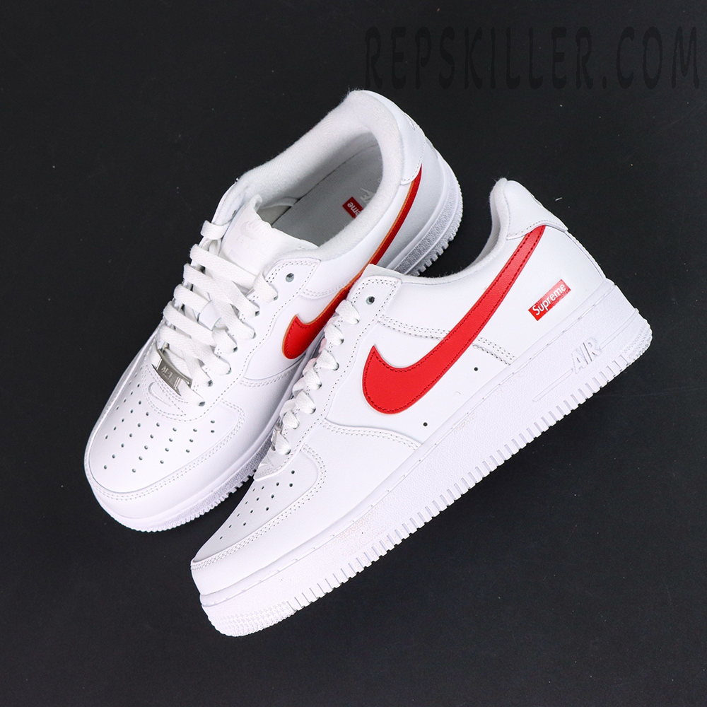 Sup X Air Force 1 Low Box Logo Speed Red