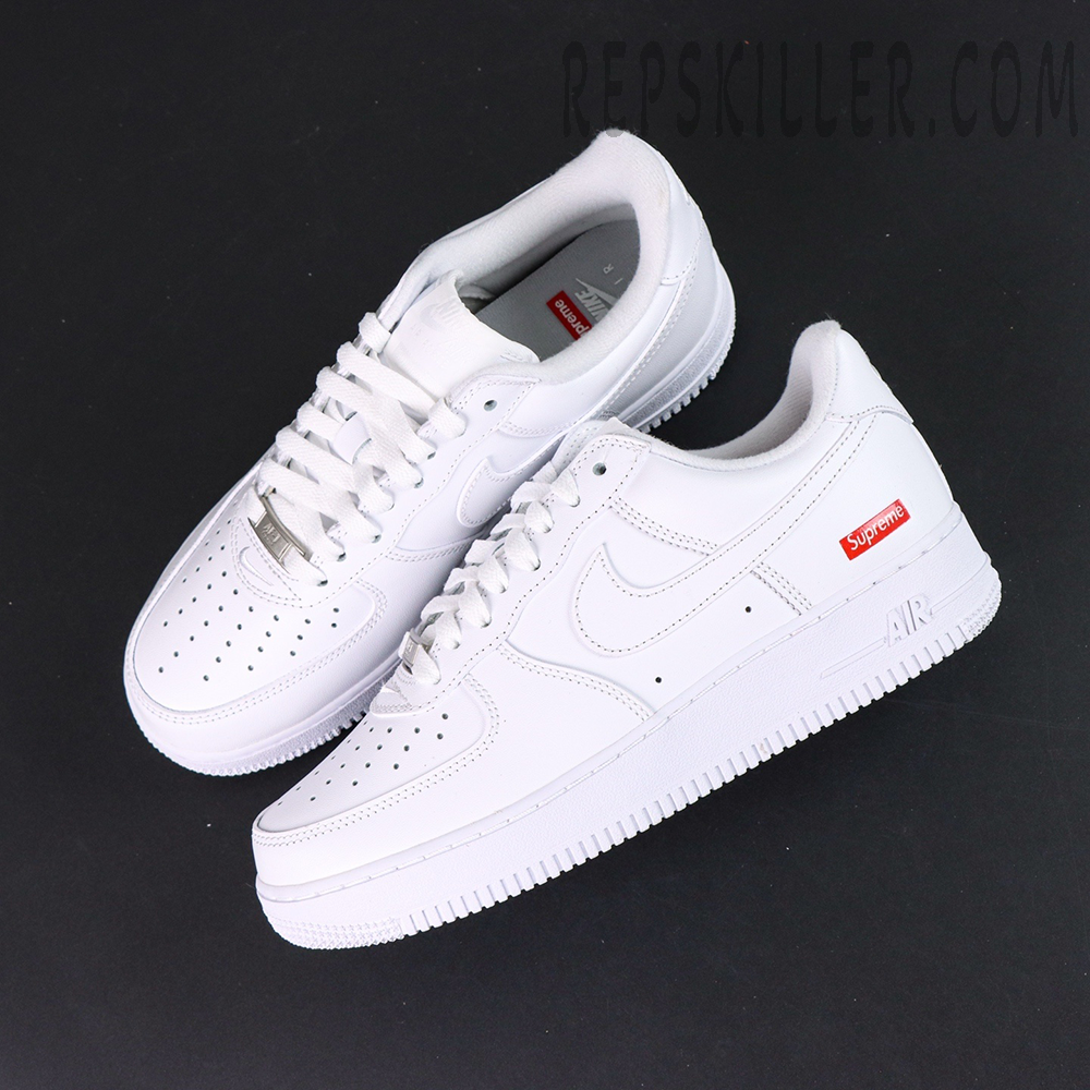 Sup X Air Force 1 Low Box Logo White