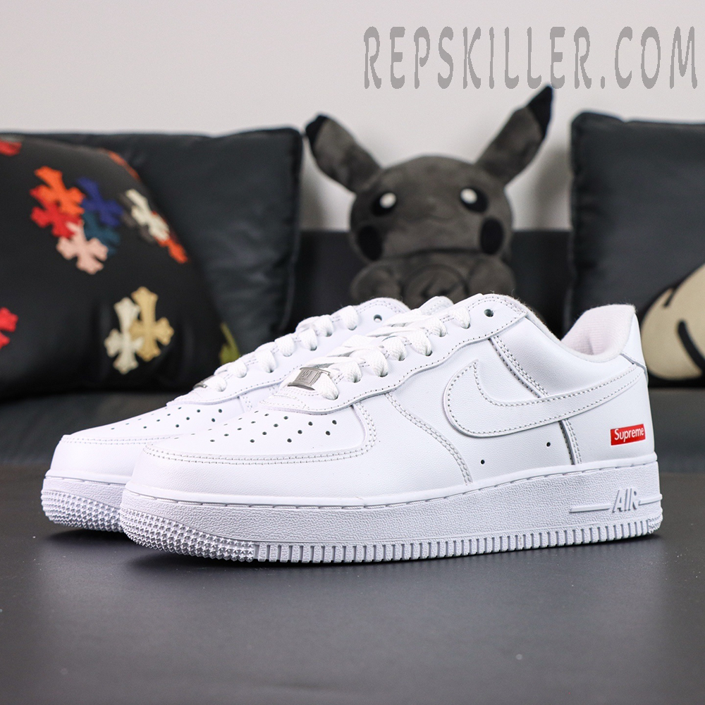 Sup X Air Force 1 Low Box Logo White