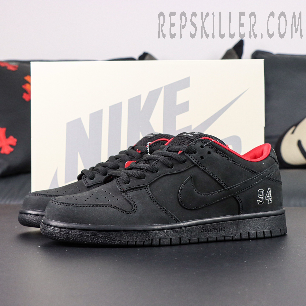 Sup X Dunk Low Sb Black