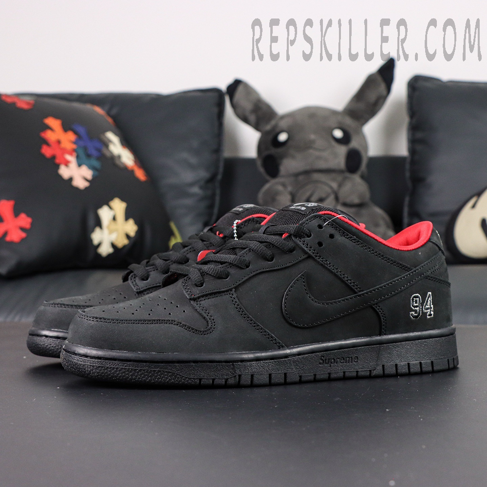 Sup X Dunk Low Sb Black