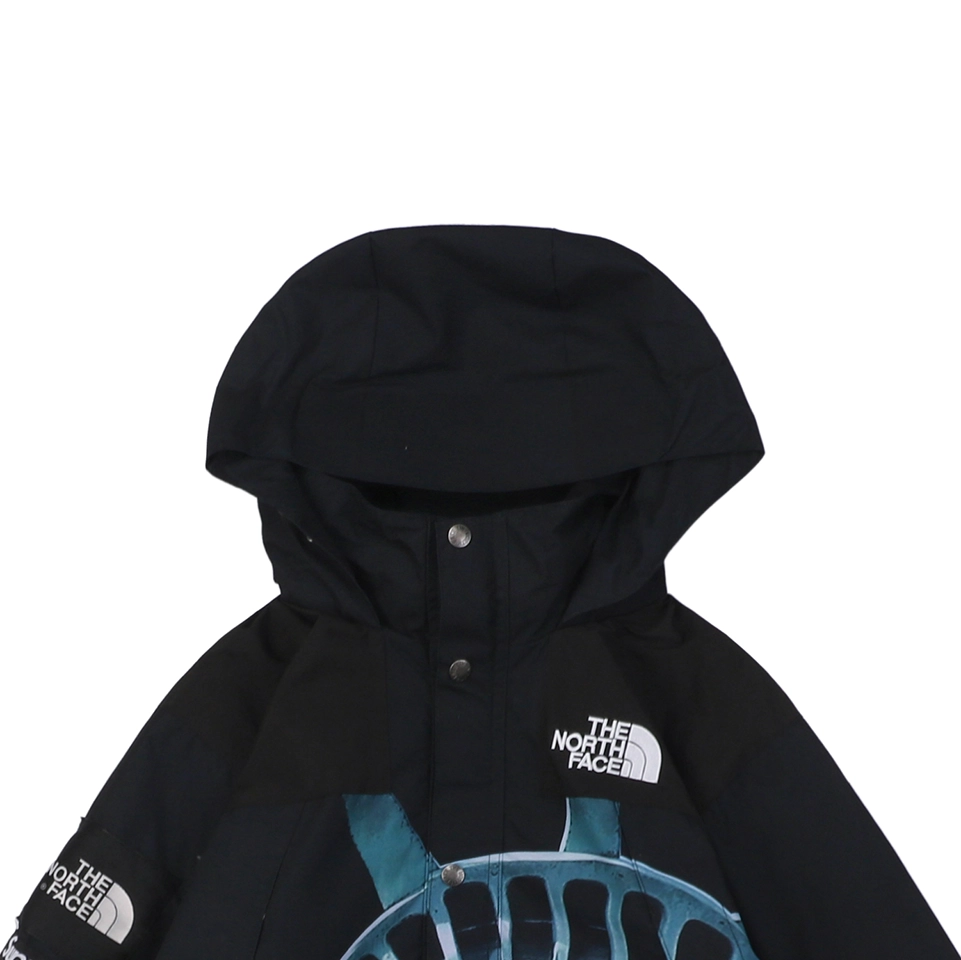 Sup X Tnf Statue Of Liberty Hooded Expedition Jacket Black