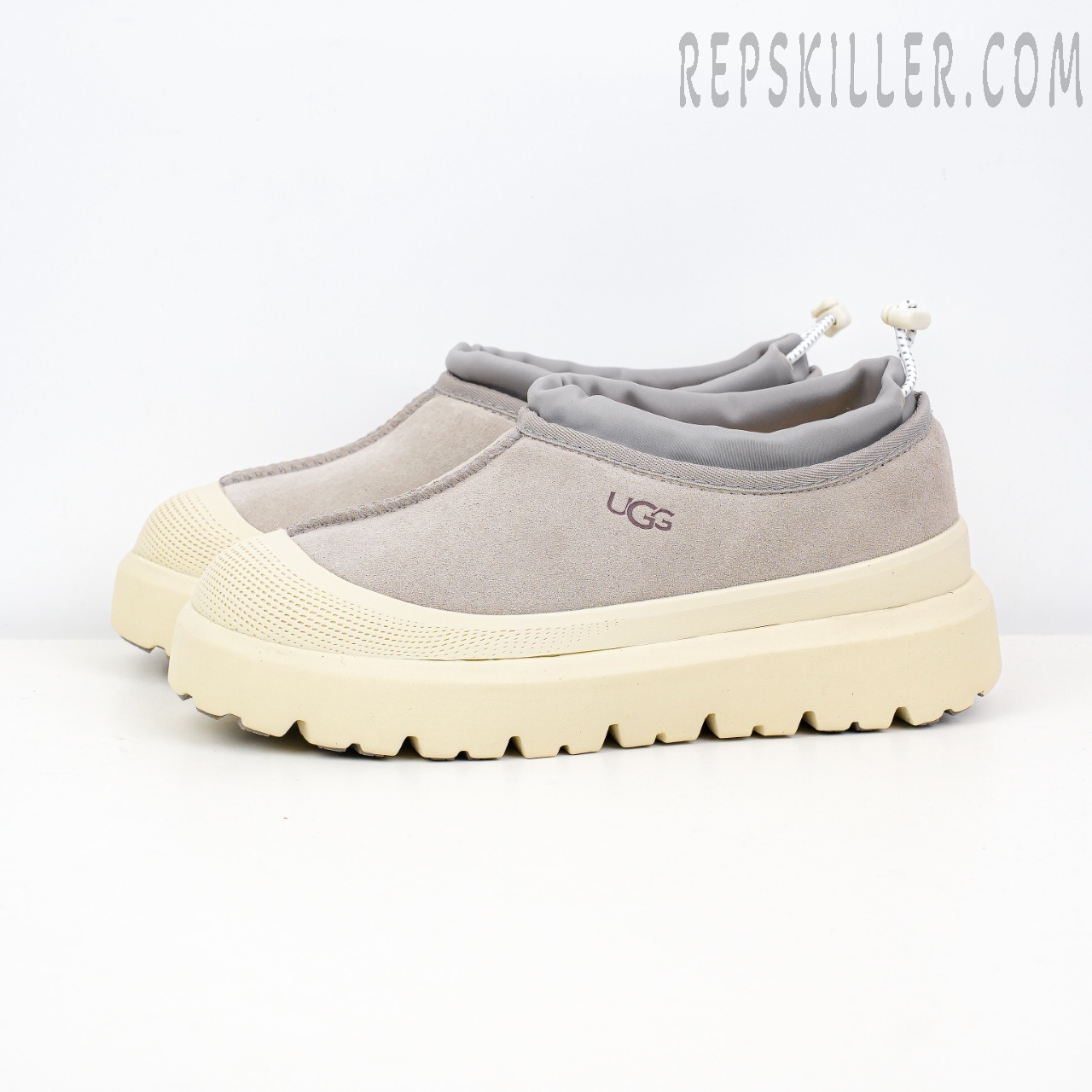 Tasman Weather Hybrid Slipper Grey White