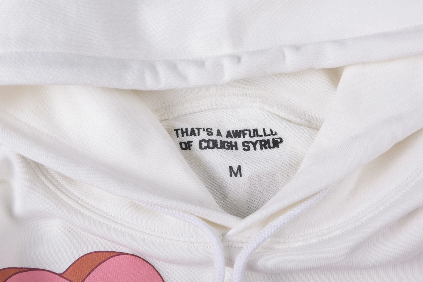 Thats A Awful Lot Of Cough Syrup Cupid Graphic Hoodie