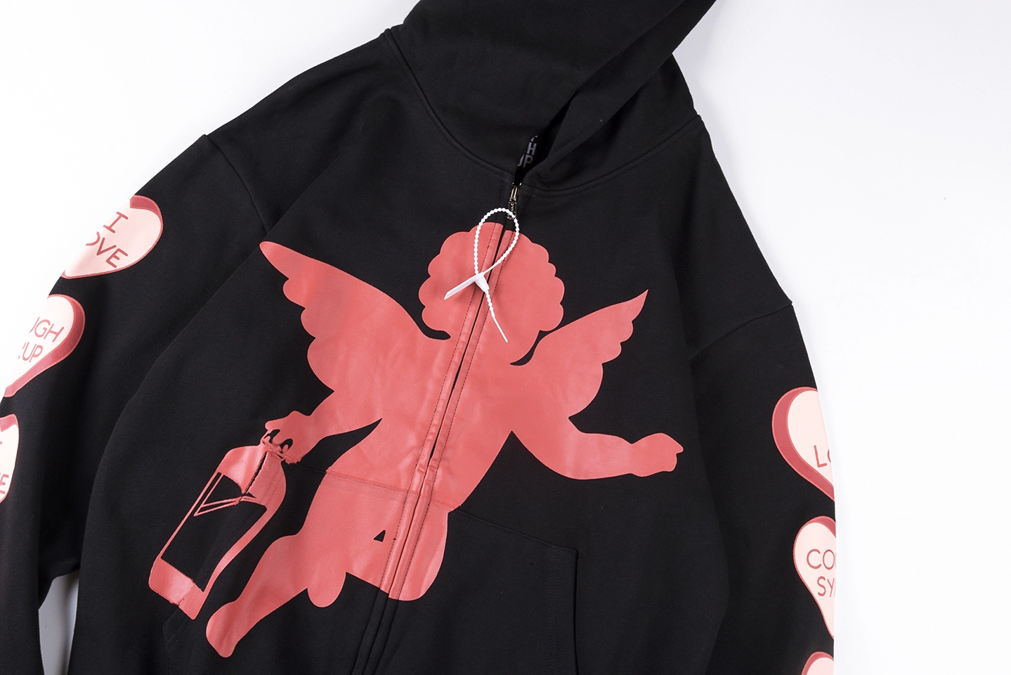 Thats A Awful Lot Of Cough Syrup Cupid Zip Up Hoodie