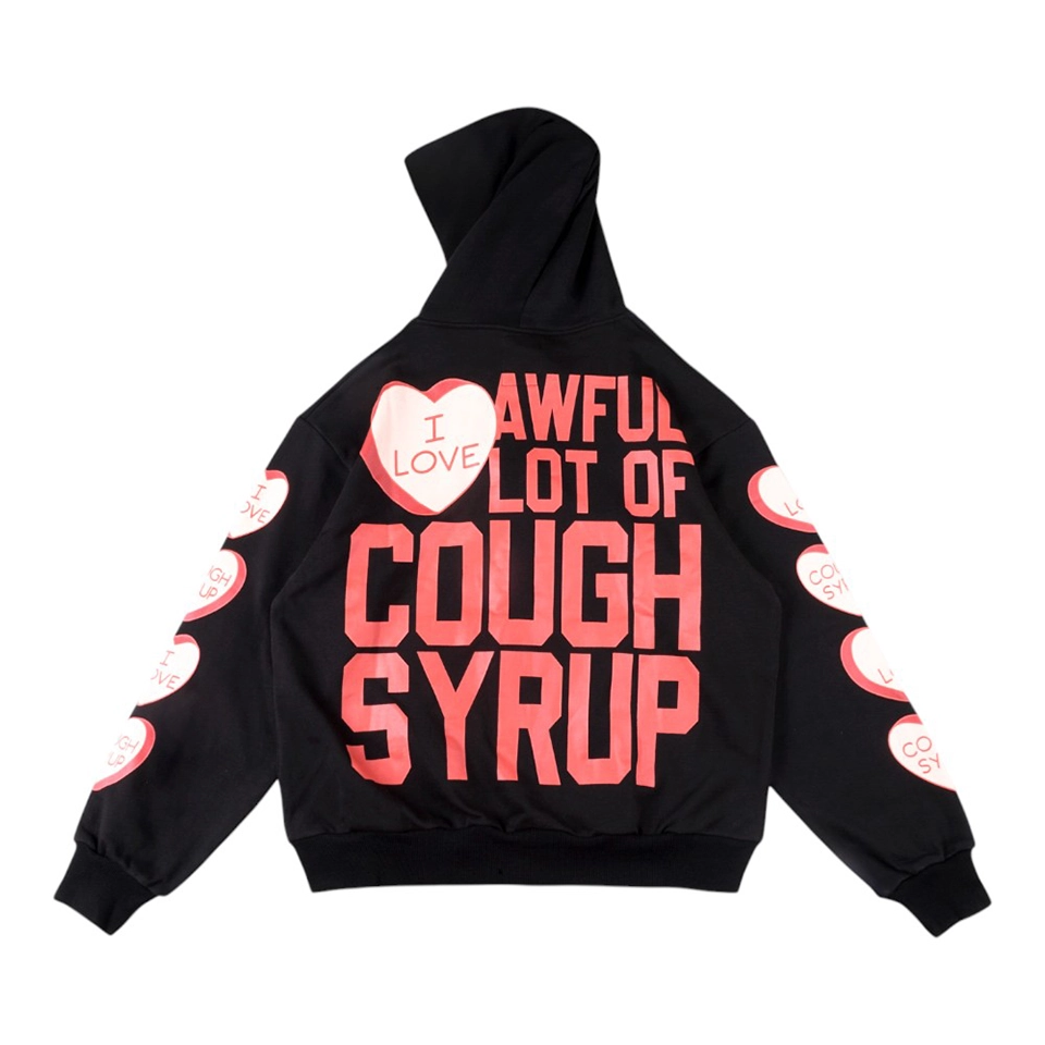 Thats A Awful Lot Of Cough Syrup Cupid Zip Up Hoodie