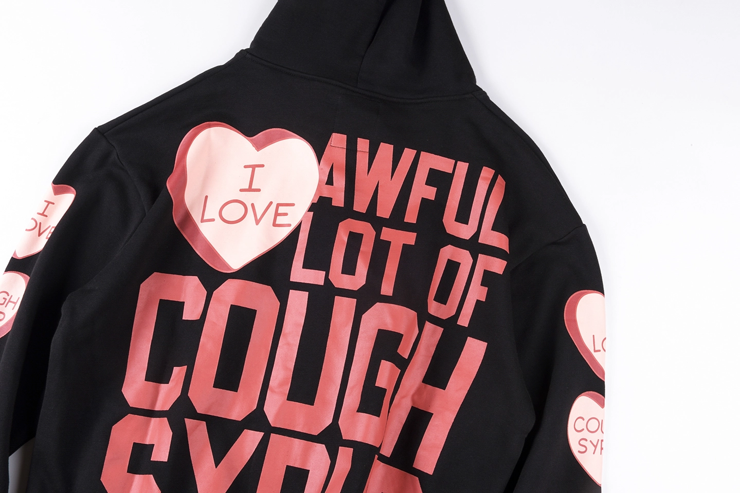 Thats A Awful Lot Of Cough Syrup Cupid Zip Up Hoodie
