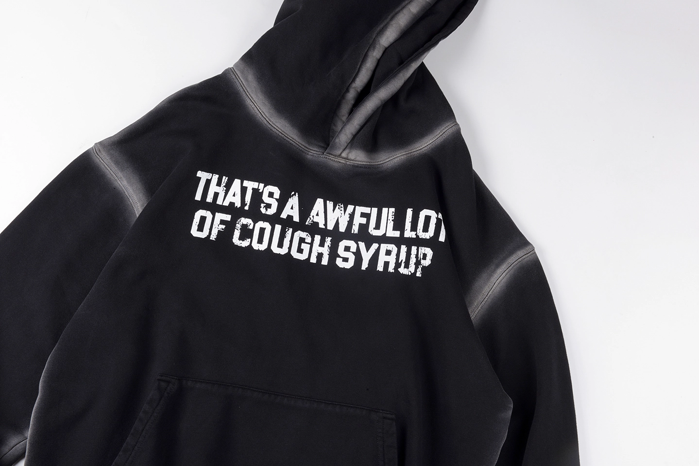 Thats A Awful Lot Of Cough Syrup Logo Hoodie