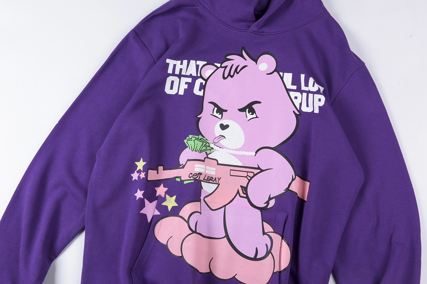 Thats A Awful Lot Of Cough Syrup Red Angel Full Zip Hoodie