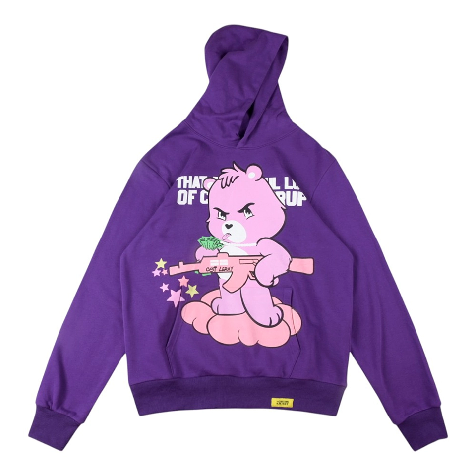Thats A Awful Lot Of Cough Syrup Red Angel Full Zip Hoodie