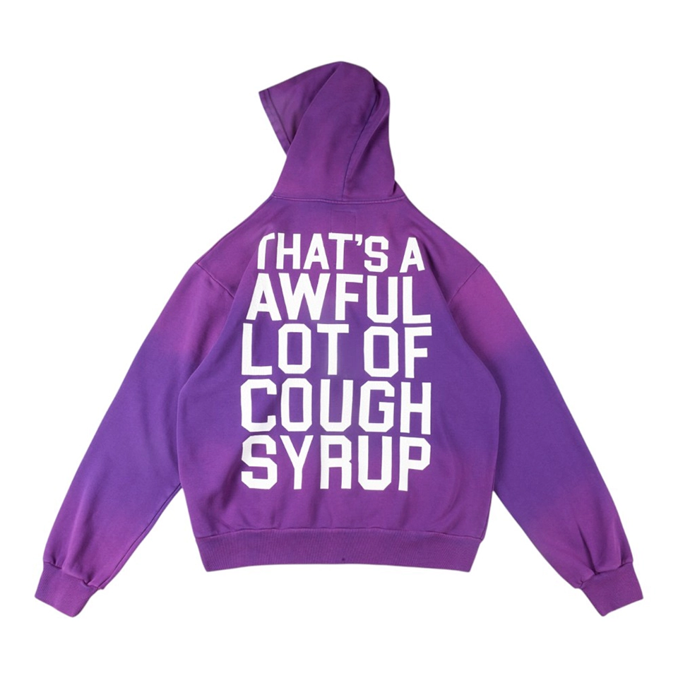Thats A Awful Lot Of Cough Syrup Zip Up Hoodie