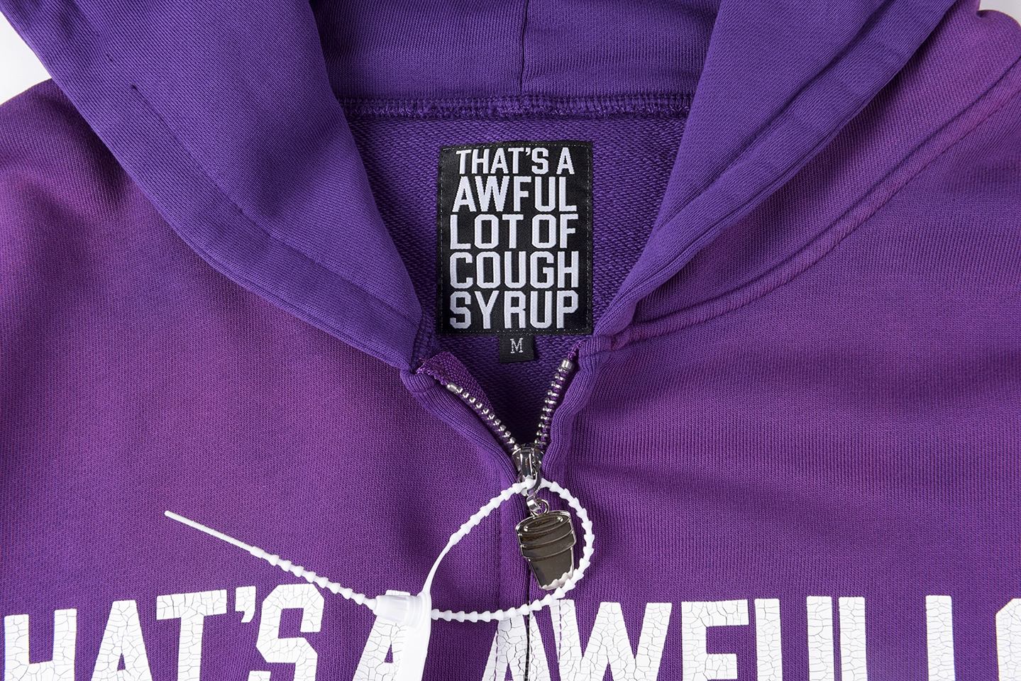 Thats A Awful Lot Of Cough Syrup Zip Up Hoodie