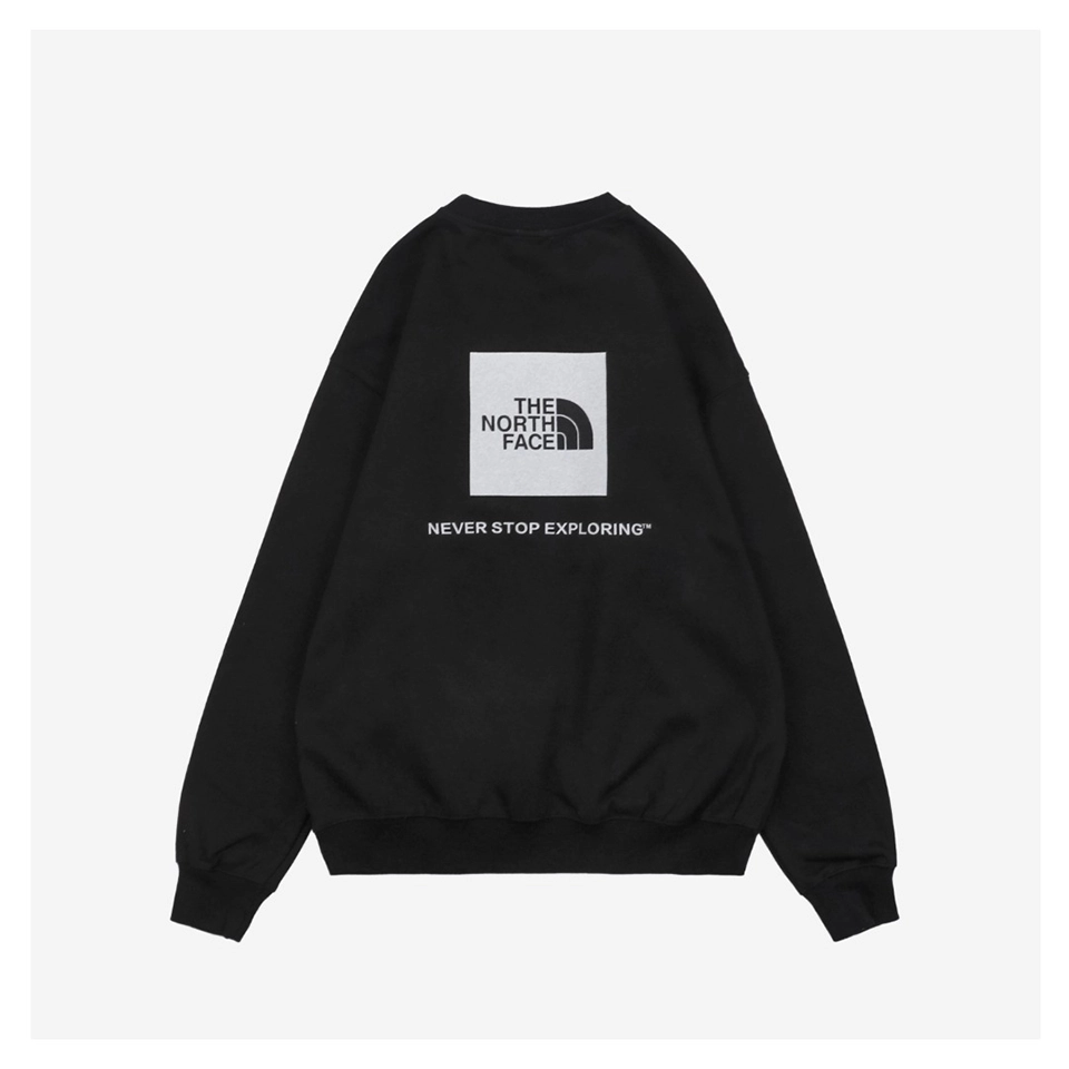 Tnf Logo Box Graphic Crewneck Sweatshirt