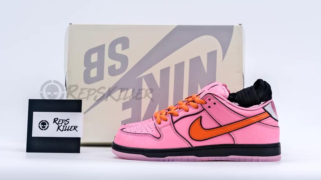 The Powerpuff Girls X Dunk Low Pro Sb Qs Blossom – Image 1 The Powerpuff Girls x Dunk Low Pro SB QS 'Blossom' Replica