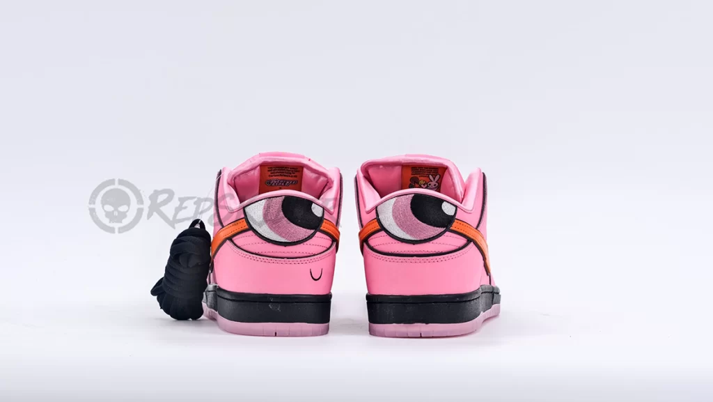 The Powerpuff Girls X Dunk Low Pro Sb Qs Blossom – Image 5 The Powerpuff Girls x Dunk Low Pro SB QS 'Blossom' Replica