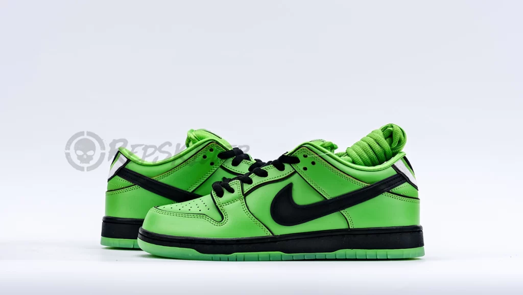 The Powerpuff Girls X Dunk Low Pro Sb Qs Buttercup – Image 2 The Powerpuff Girls x Dunk Low Pro SB QS 'Buttercup' Replica