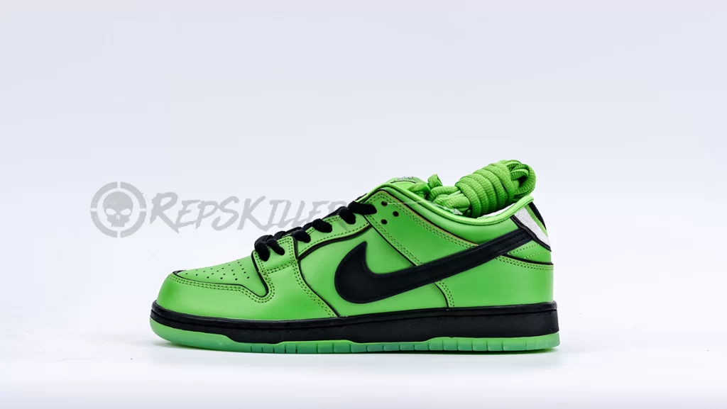 The Powerpuff Girls X Dunk Low Pro Sb Qs Buttercup – Image 3 The Powerpuff Girls x Dunk Low Pro SB QS 'Buttercup' Replica