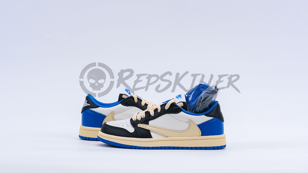 Fragment Design X Travis Scott X Air Jordan 1 Retro Low Child