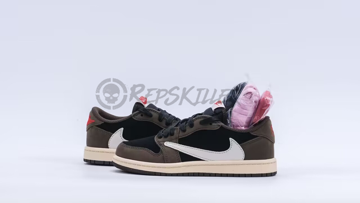 Travis Scott X Air Jordan 1 Low Mocha Child