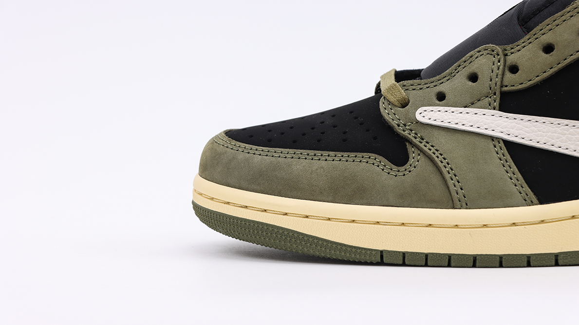 Travis Scott X Air Jordan 1 Low Og Sp Black Olive Replica