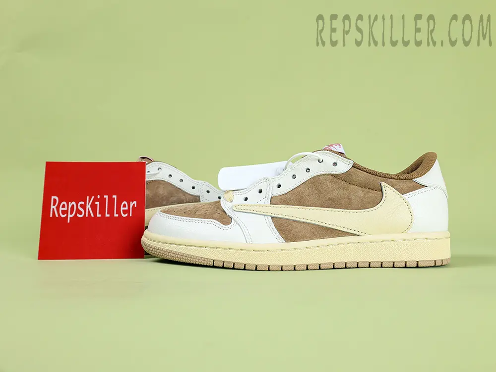 Travis Scott X Air Jordan 1 Low Og Sail Shy Pink