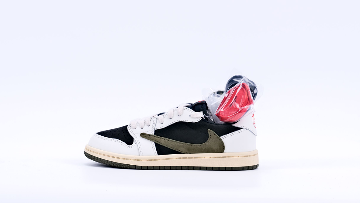 Travis Scott X Air Jordan 1 Low Og Ps Olive Child Replica