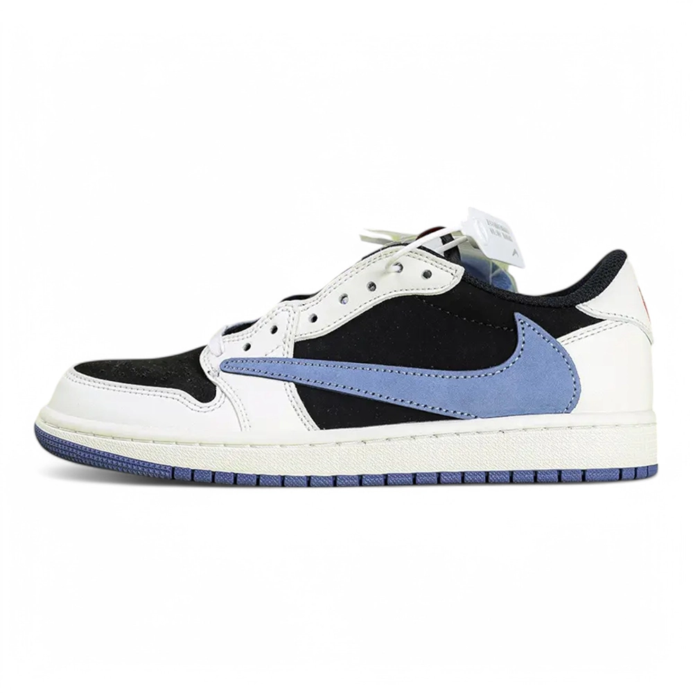 Travis Scott X Air Jordan 1 Low White Blue