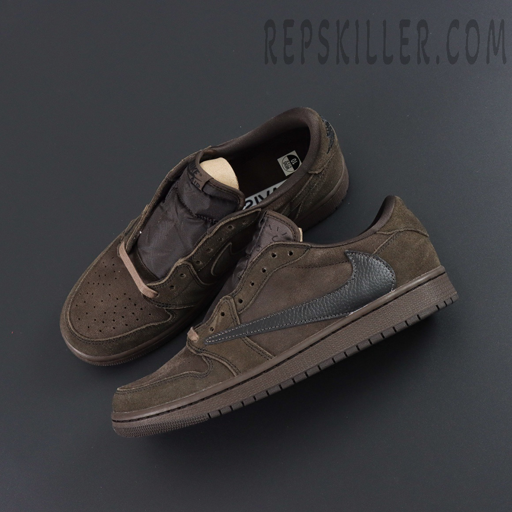 Travis Scott X Air Jordan 1 Retro Low Og Sp Velvet Brown