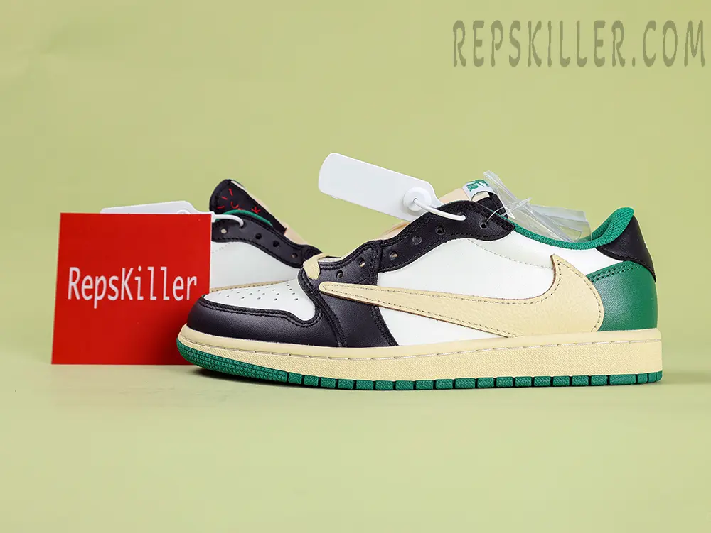 Travis Scott X Air Jordan 1 Retro Low Og Green Black