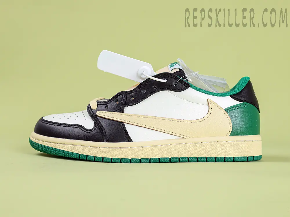 Travis Scott X Air Jordan 1 Retro Low Og Green Black