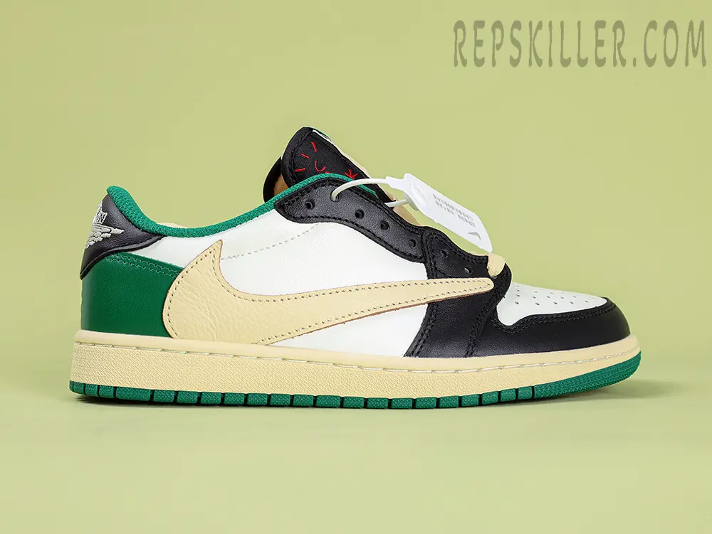 Travis Scott X Air Jordan 1 Retro Low Og Green Black