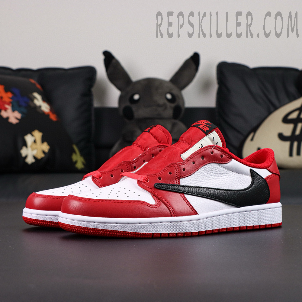 Travis Scott X Air Jordan 1 Low Chicago Custom