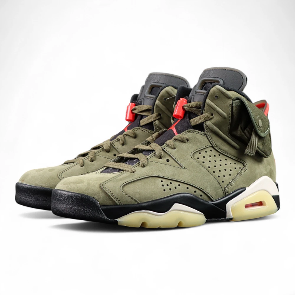 Travis Scott X Jordan 6 Retro Olive