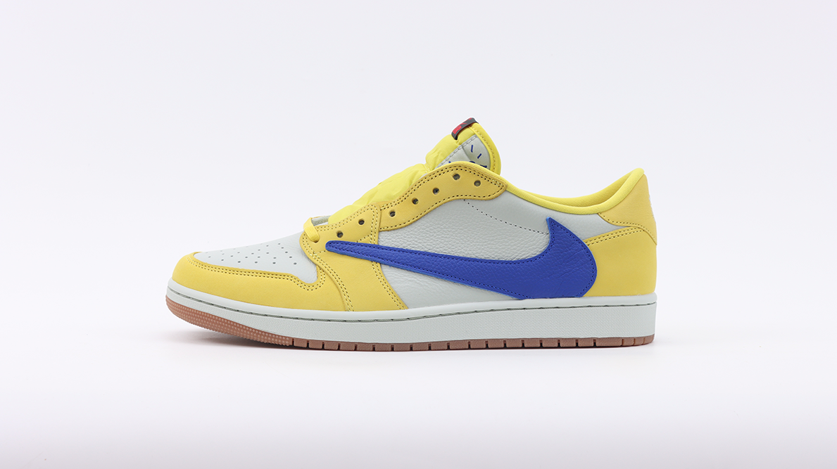 Travis Scott X Wmns Air Jordan 1 Retro Low Og Sp Canary Replica