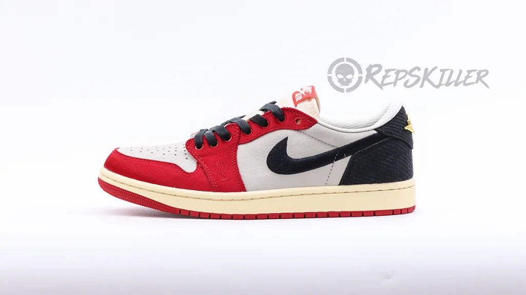 Trophy Room X Air Jordan 1 Retro Low Og Sp Rookie Card Away Replica – Image 2 Trophy Room x Air Jordan 1 Retro Low OG SP 'Rookie Card - Away' Replica