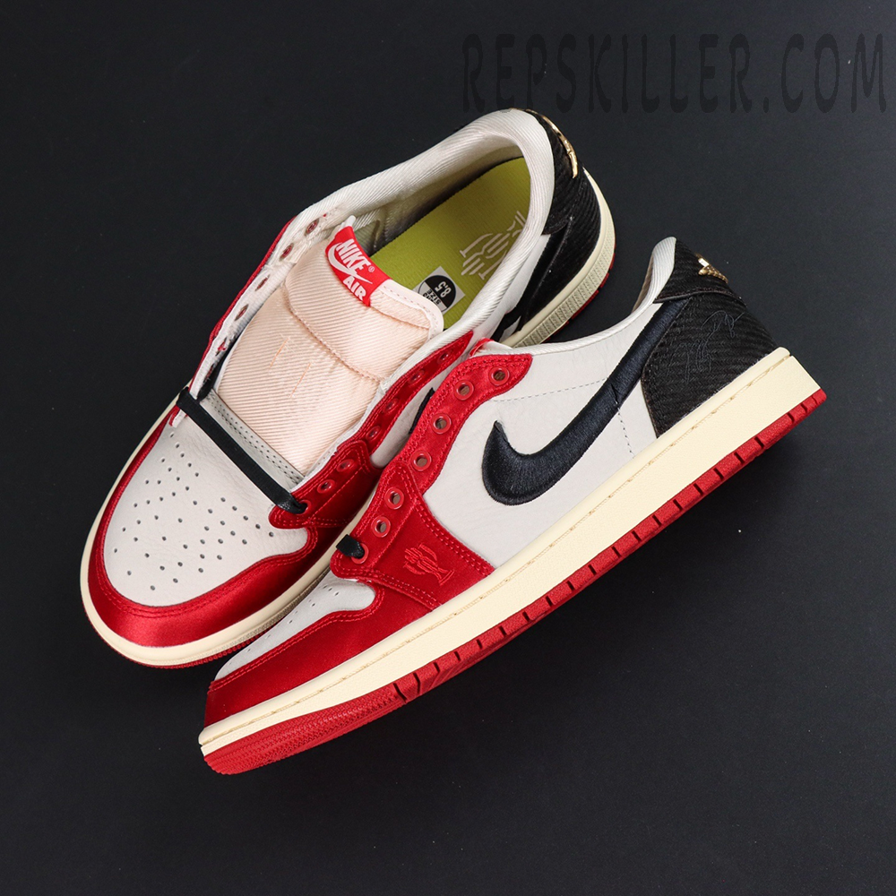 Trophy Room X Air Jordan 1 Retro Low Og Sp Rookie Card Away