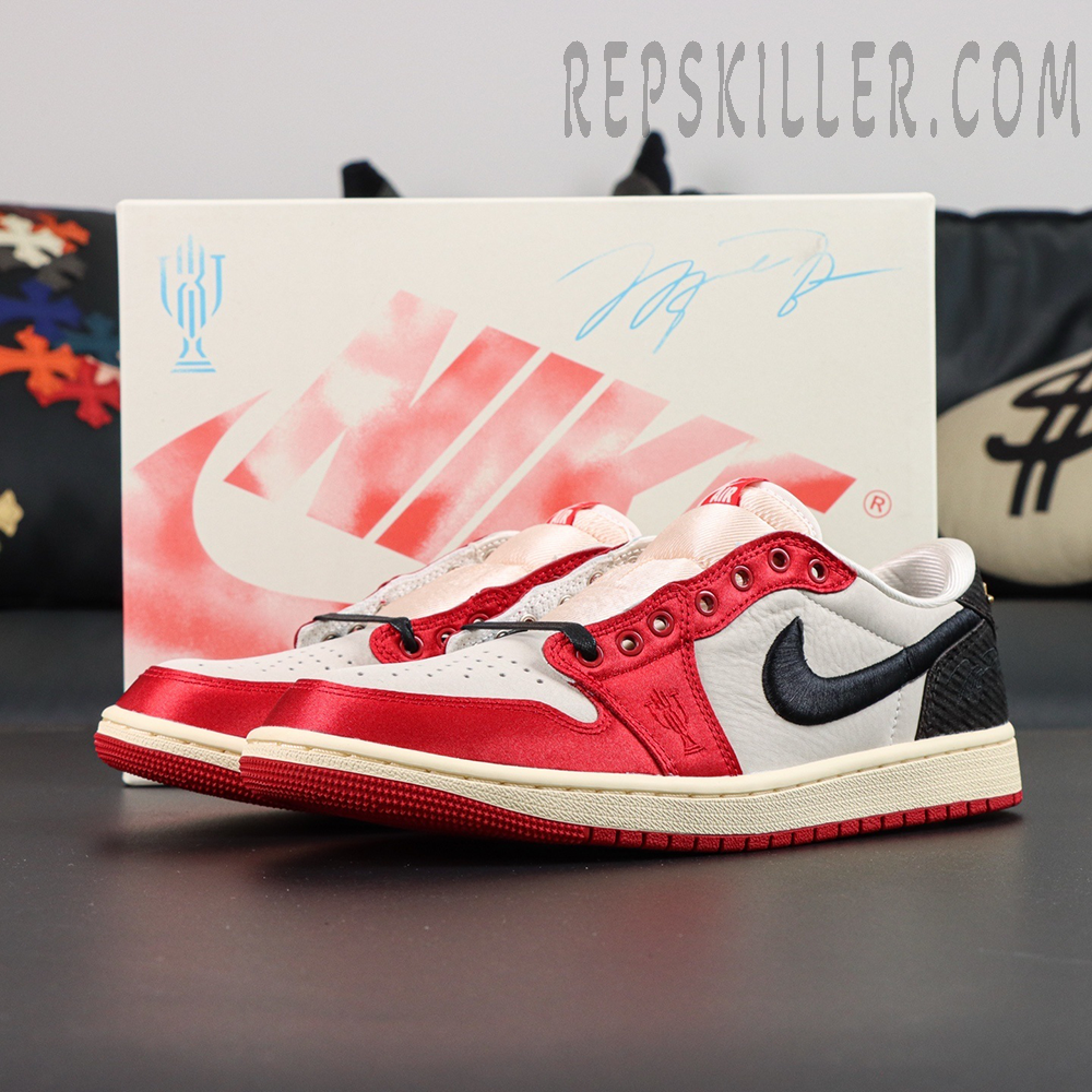Trophy Room X Air Jordan 1 Retro Low Og Sp Rookie Card Away