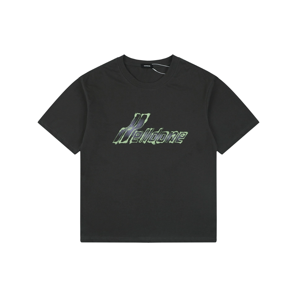 We11Done Gradient Logo Graphic T Shirt