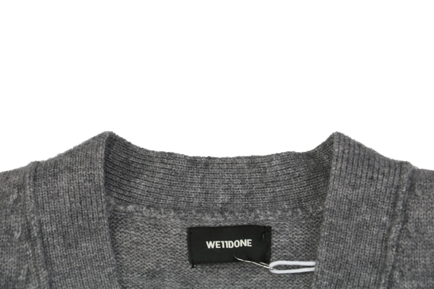 We11Done Pocket Hem W Cardigan