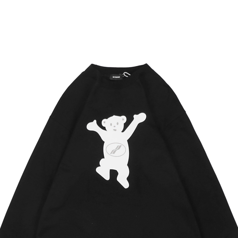 We11Done Raised Hands Bear Print Shirt