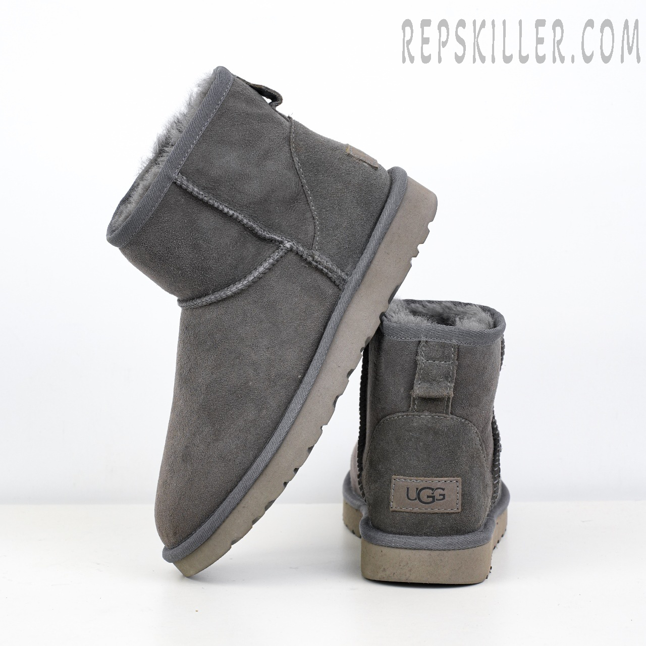 Wmns Classic Mini Ii Boot Grey