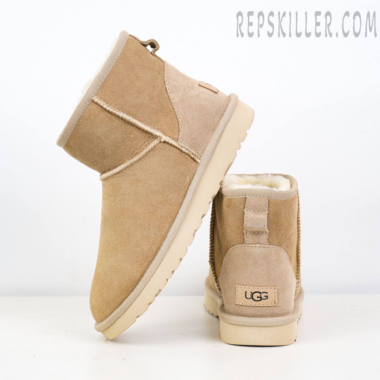 Wmns Classic Mini Ii Boot Sand