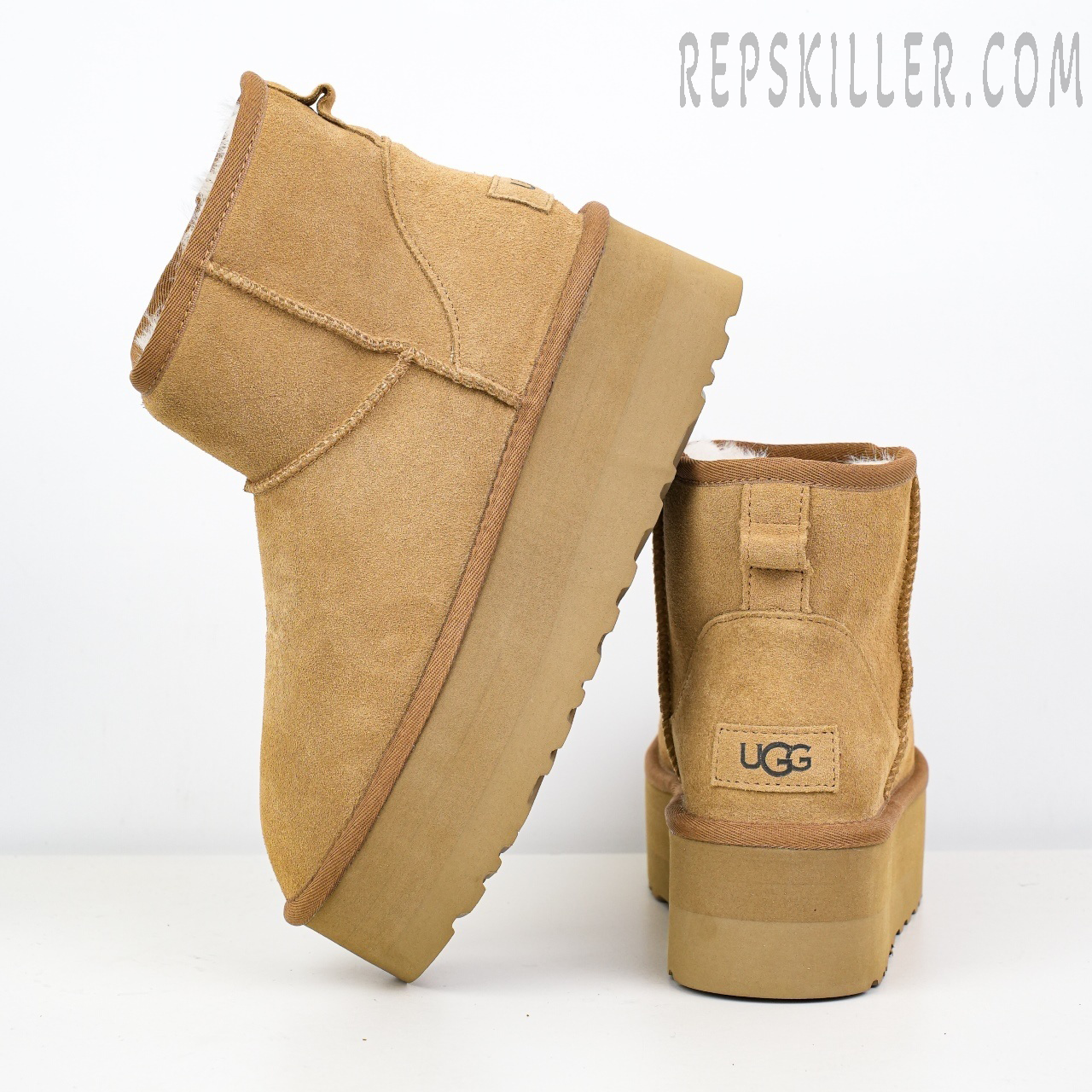 Wmns Classic Mini Platform Boot Chestnut